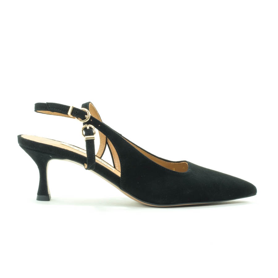 Женские Босоніжки Натуральна замша BRAVOMODA * 0342 Czarny