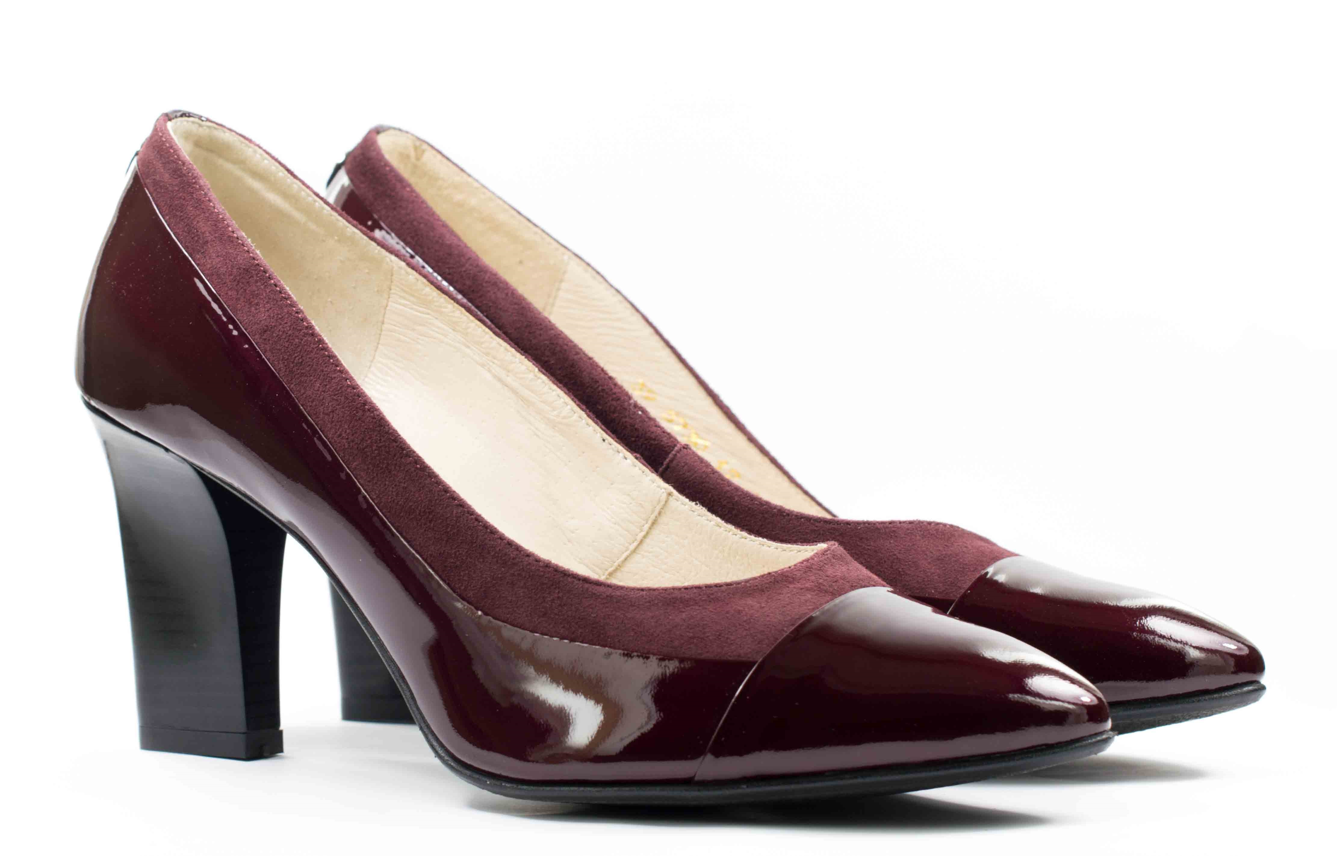 Женские Туфли модельные Лак STEPTER * 5730 БОРДОВЫЕ