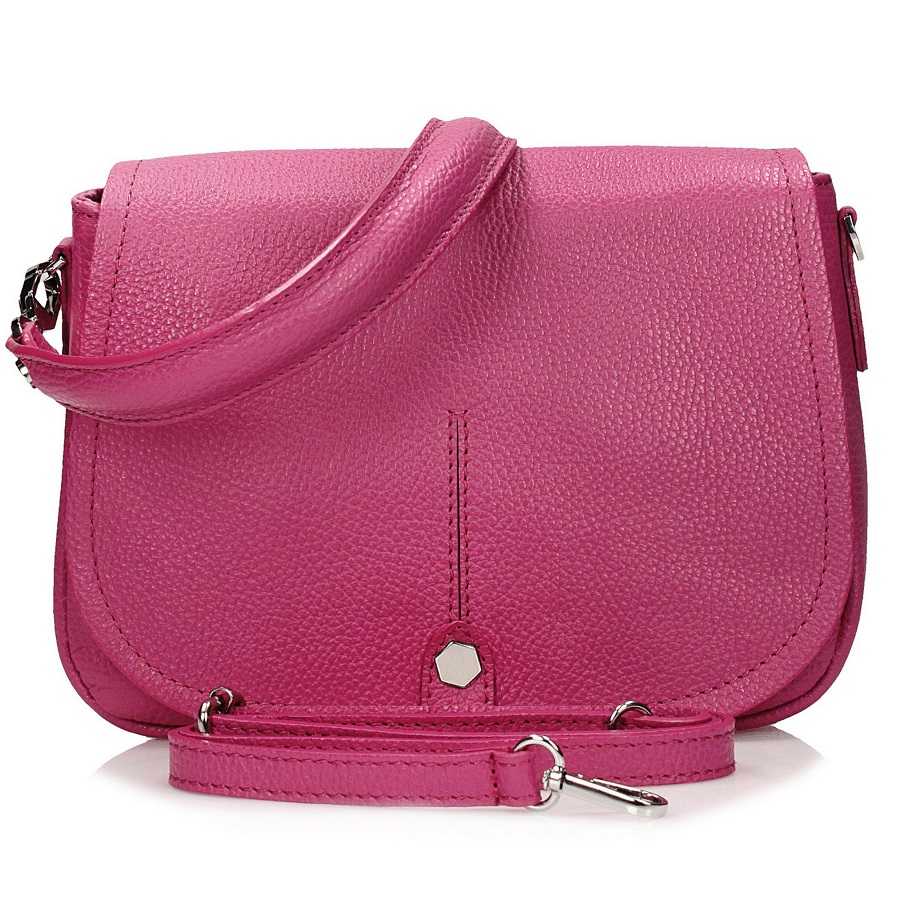 Женские Сумки Натуральна шкіра TOSCANIO * F187 FUKSJA D02