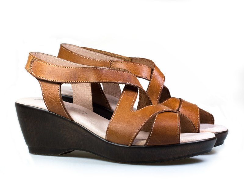 Женские Босоножки Натур. Кожа PRESSO * 5006