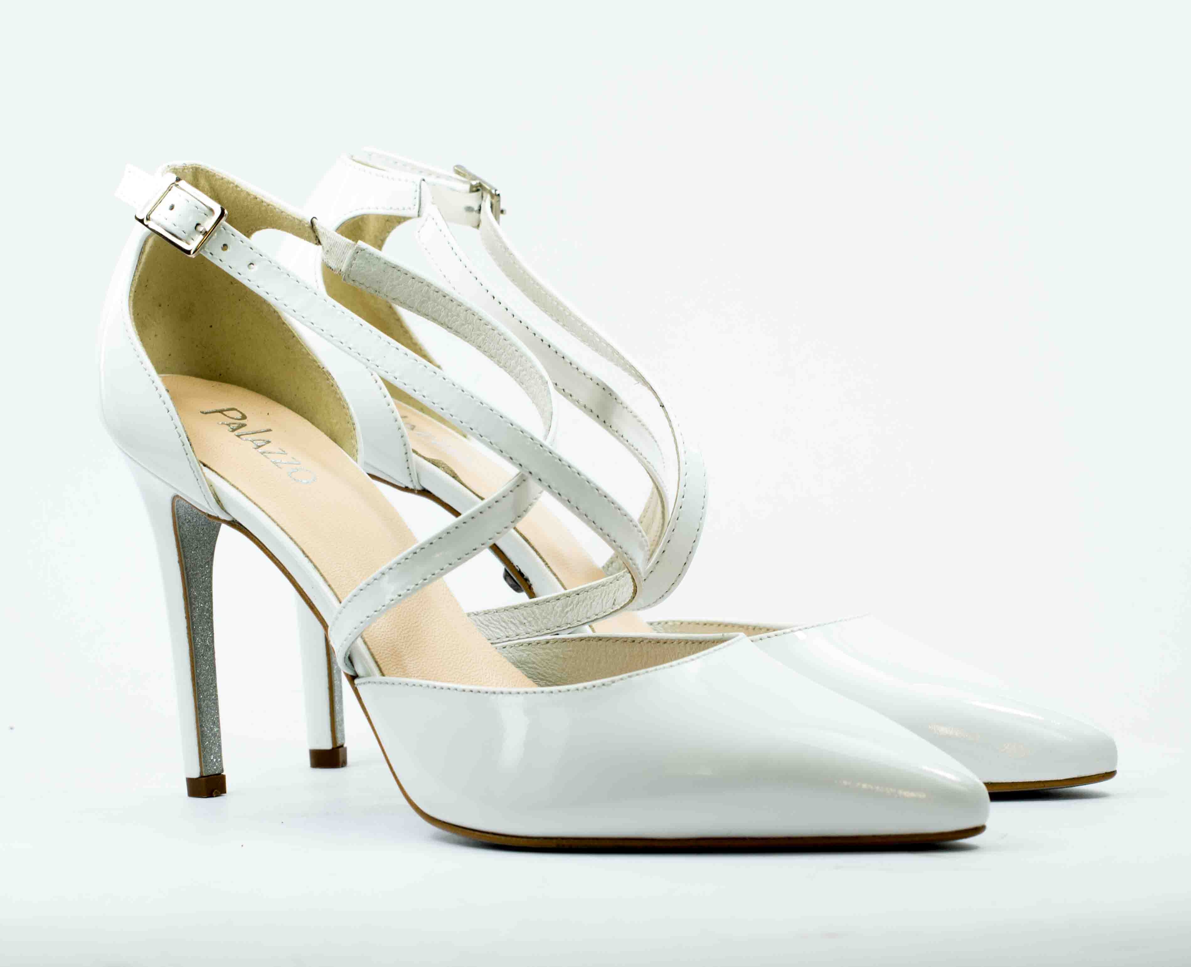 Женские Туфлі човники Натуральний лак  PALAZZO * 735