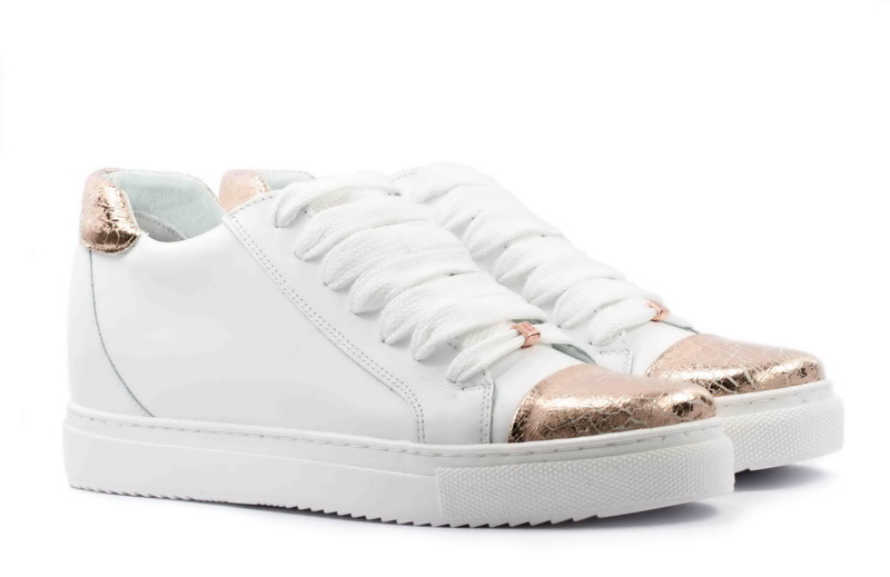 Женские Кеды Натур. Шкіра BADURA * 6338-69-1105 Белые