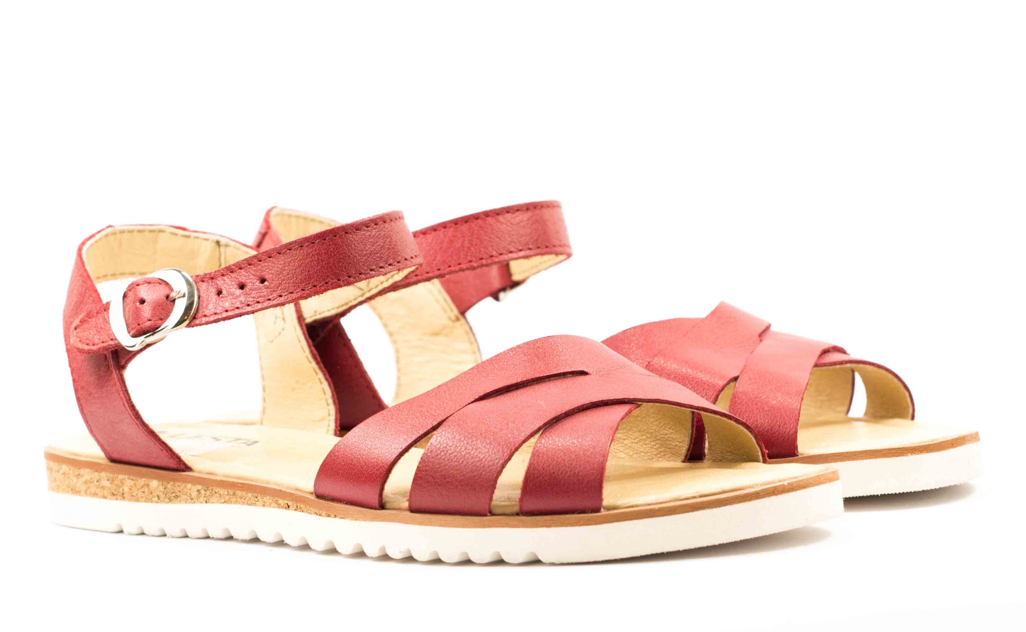 Женские Босоножки Натур. Кожа LESTA * 1246-1-5044