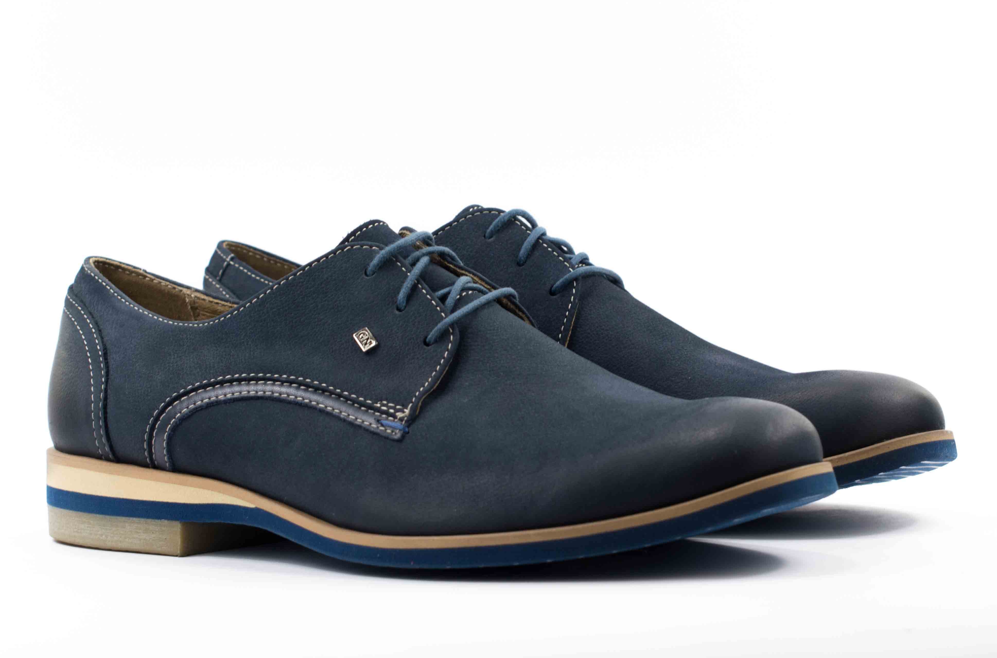 Мужские Туфли модельные Нубук NIK * 04-0376-005