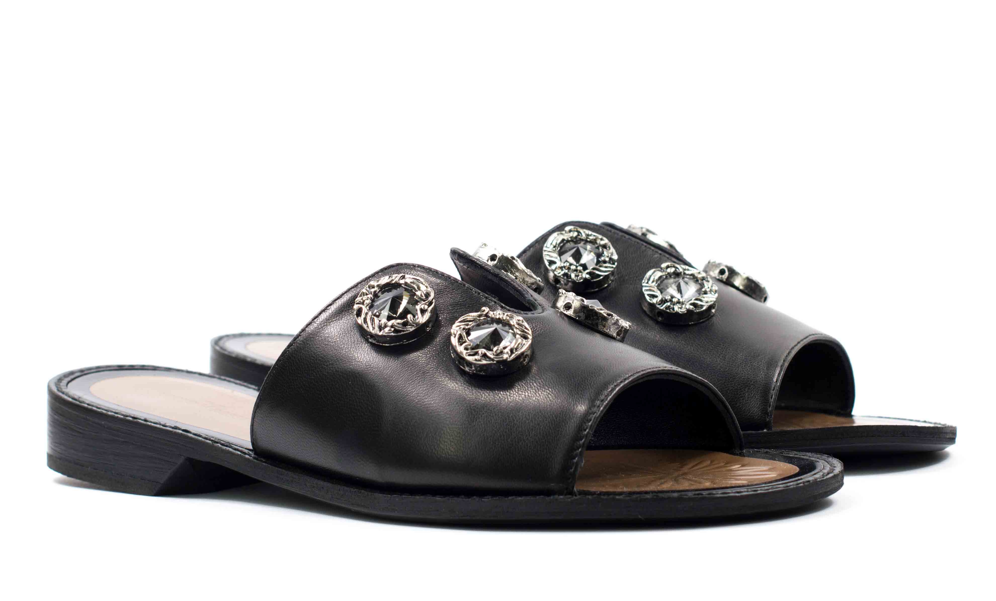 Женские Шлёпанцы Натур. Кожа VITTO ROSSI * W2200-C100-1