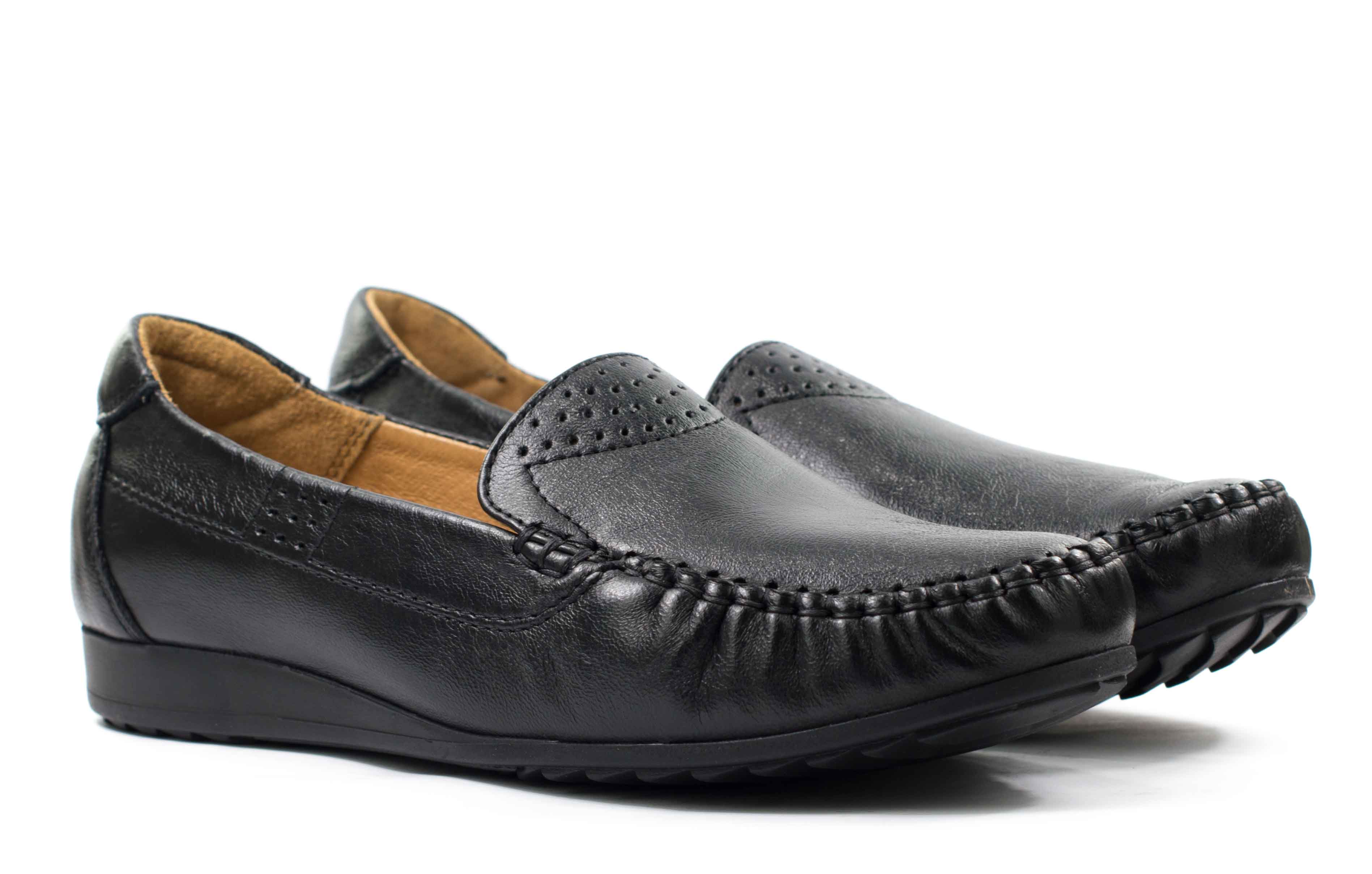 Женские Мокасины Натур. Кожа LESTA * 3997-1-1036