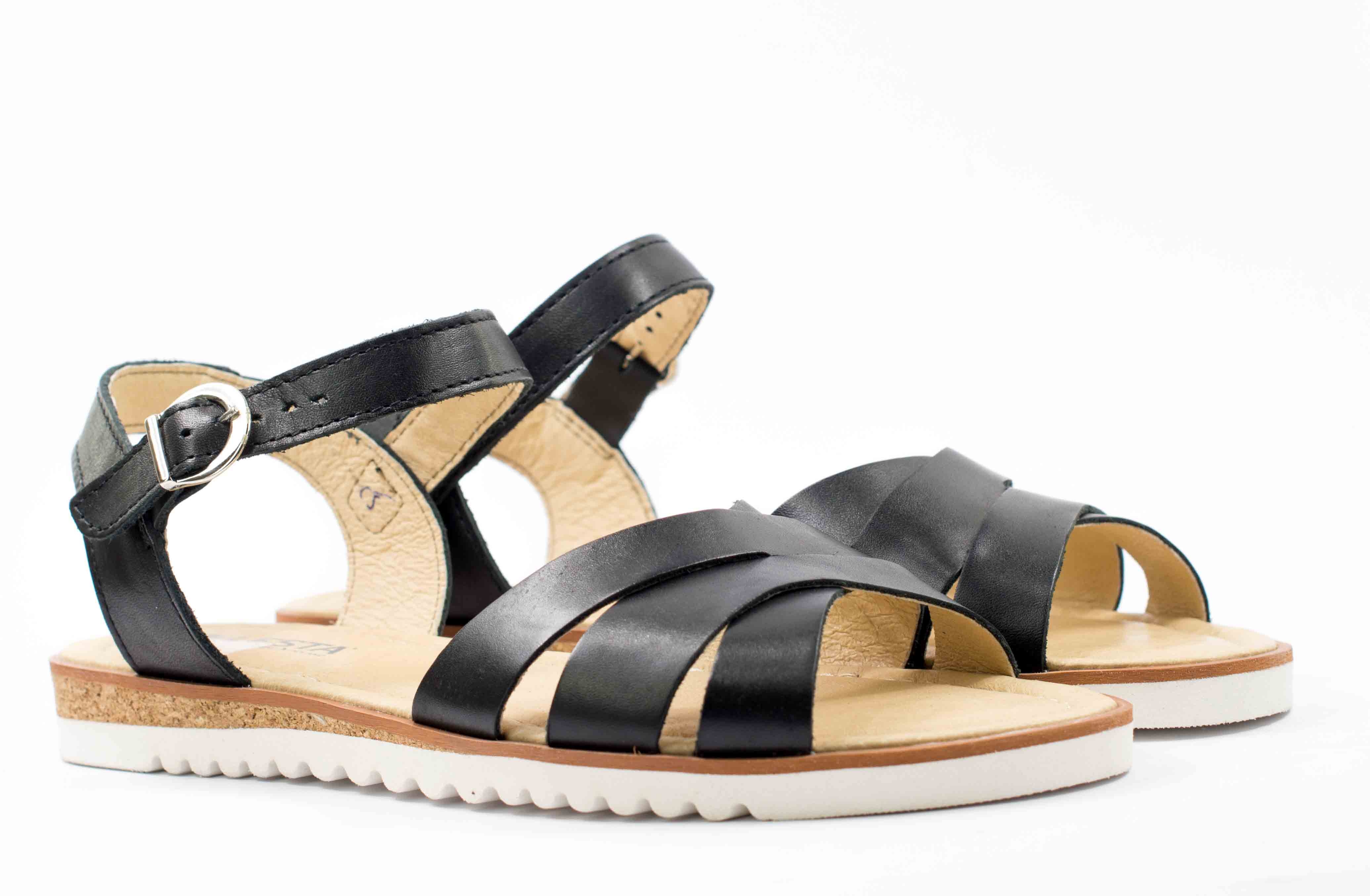 Женские Босоножки Натур. Кожа LESTA * 1246-1-1044