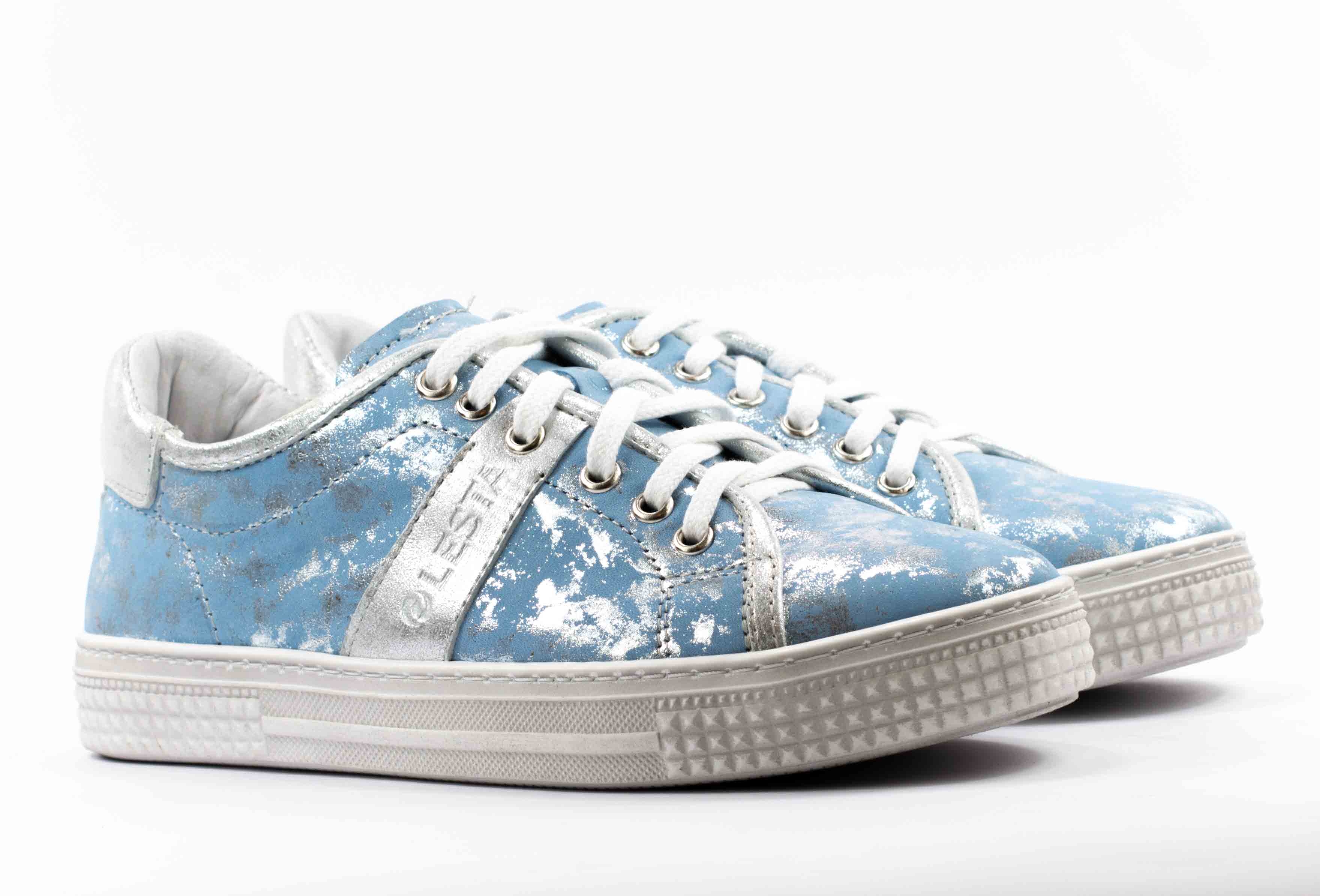 Женские Кроссовки Натур. Кожа LESTA * 4265-1-37F98599