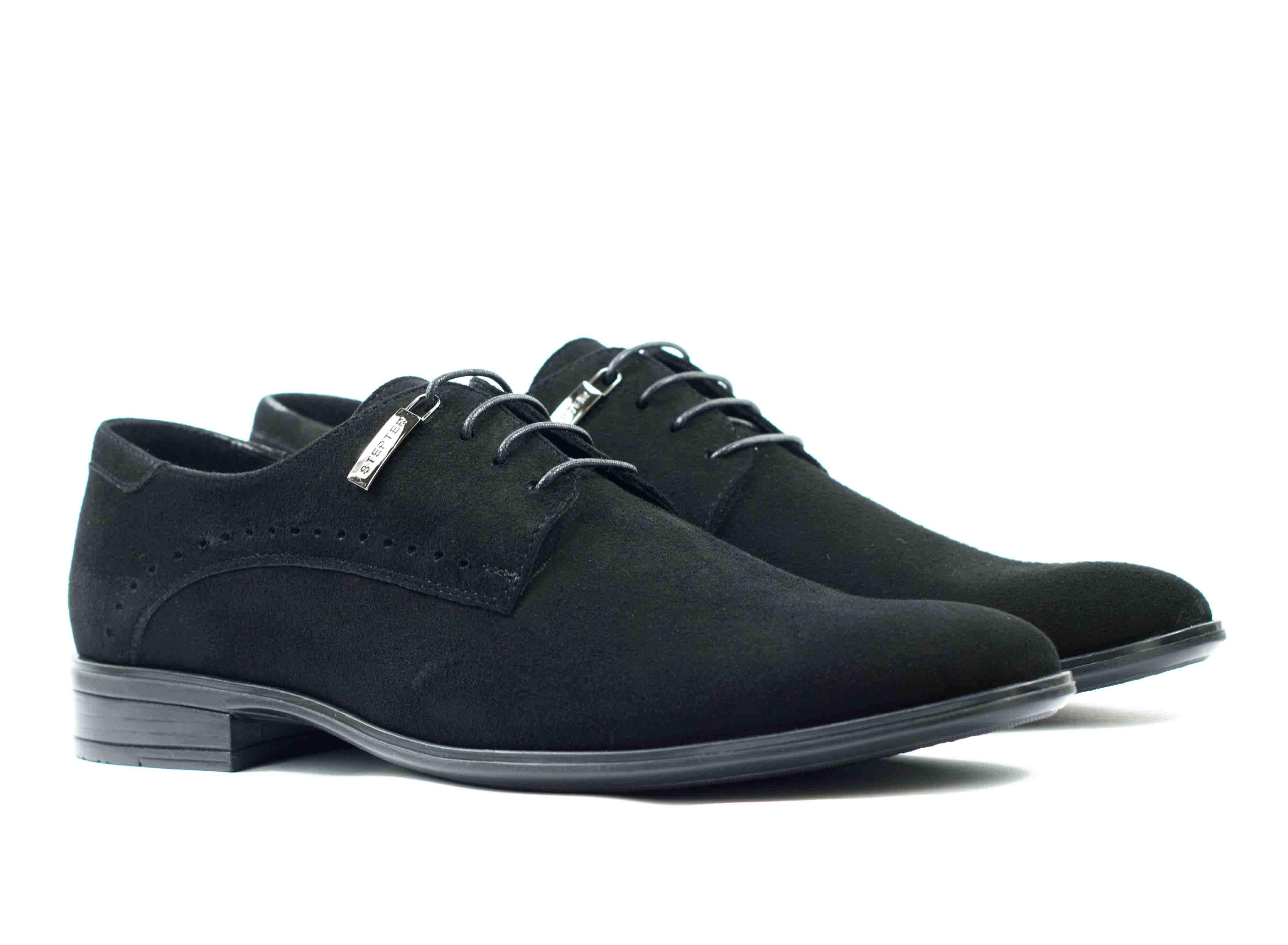 Мужские Туфли модельные Замша STEPTER * 6385 ЗАМШЕВЫЕ