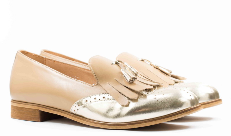 Женские Туфли лоферы Натур. Шкіра BADURA * 6233-1055
