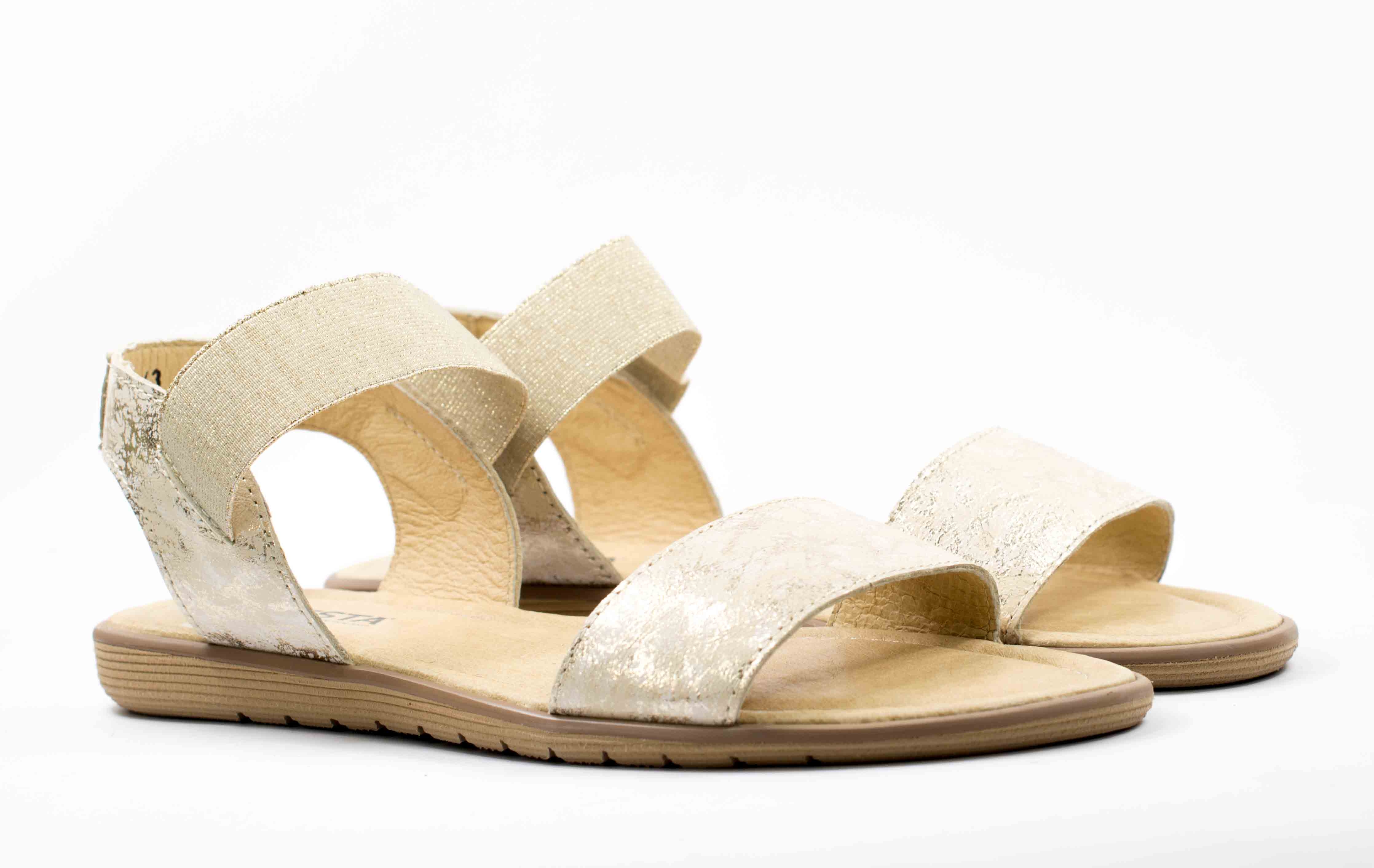 Женские Босоножки Натур. Кожа LESTA * 1243-1-41A8