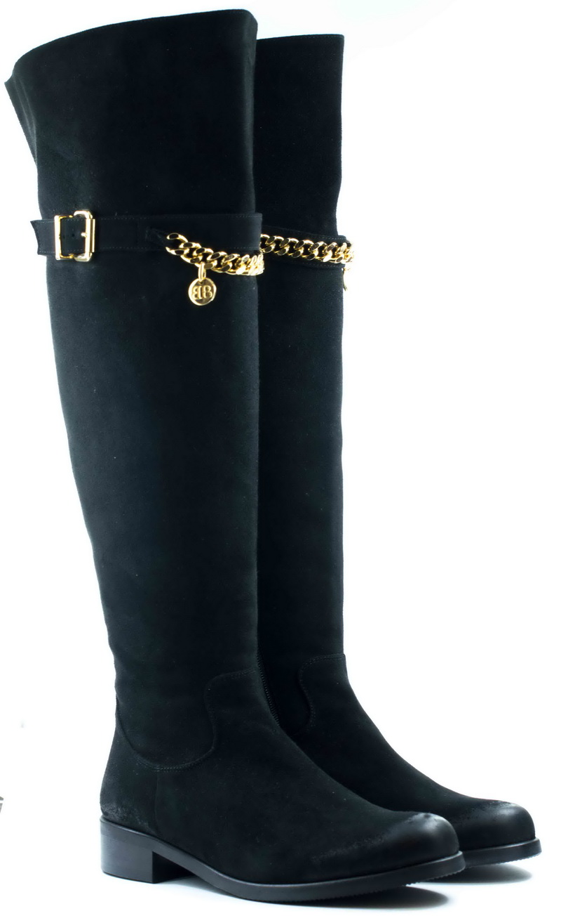 Женские Сапоги Замша BADURA * 9123