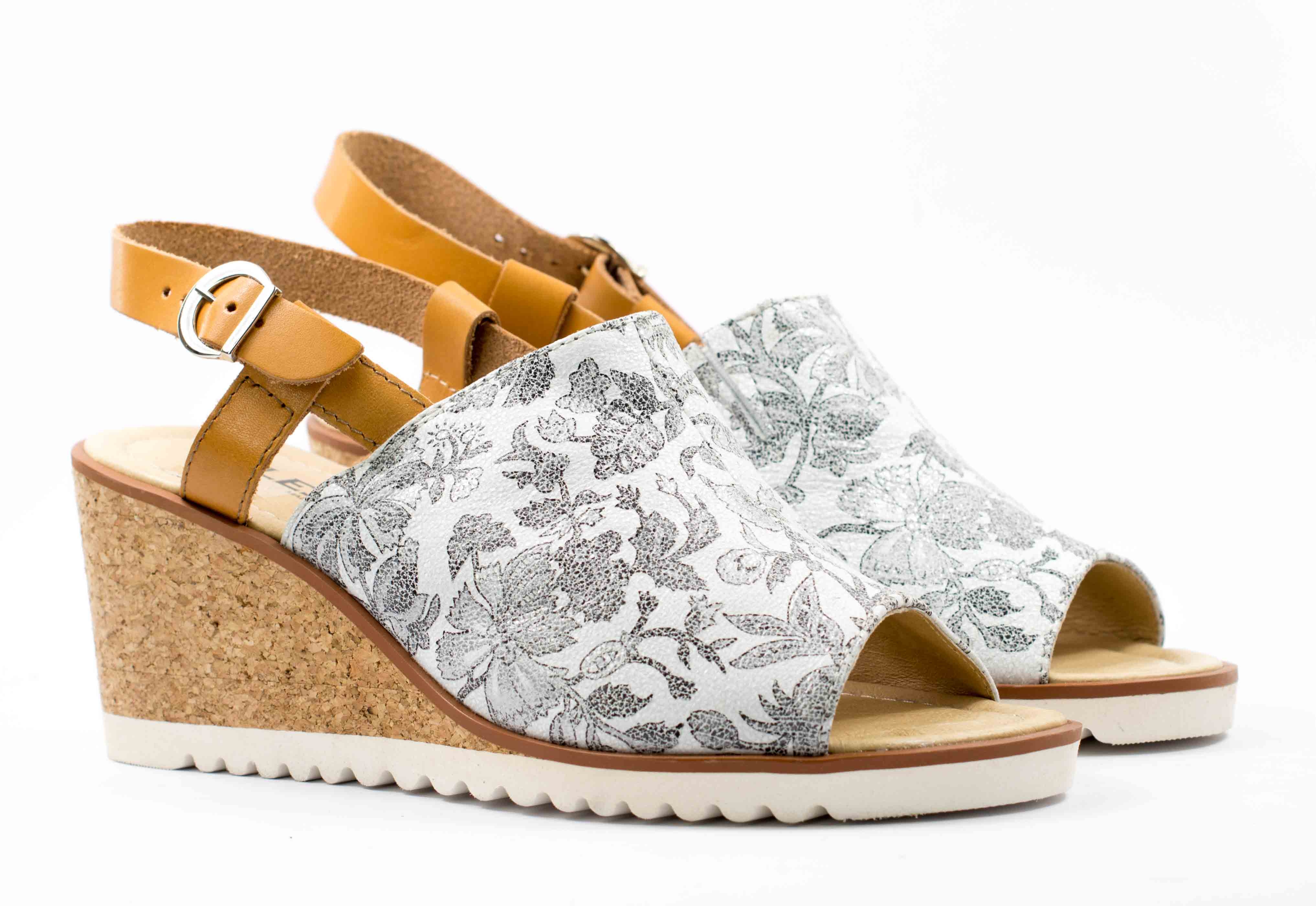 Женские Босоножки Натур. Кожа LESTA * 1245-1-73A58238