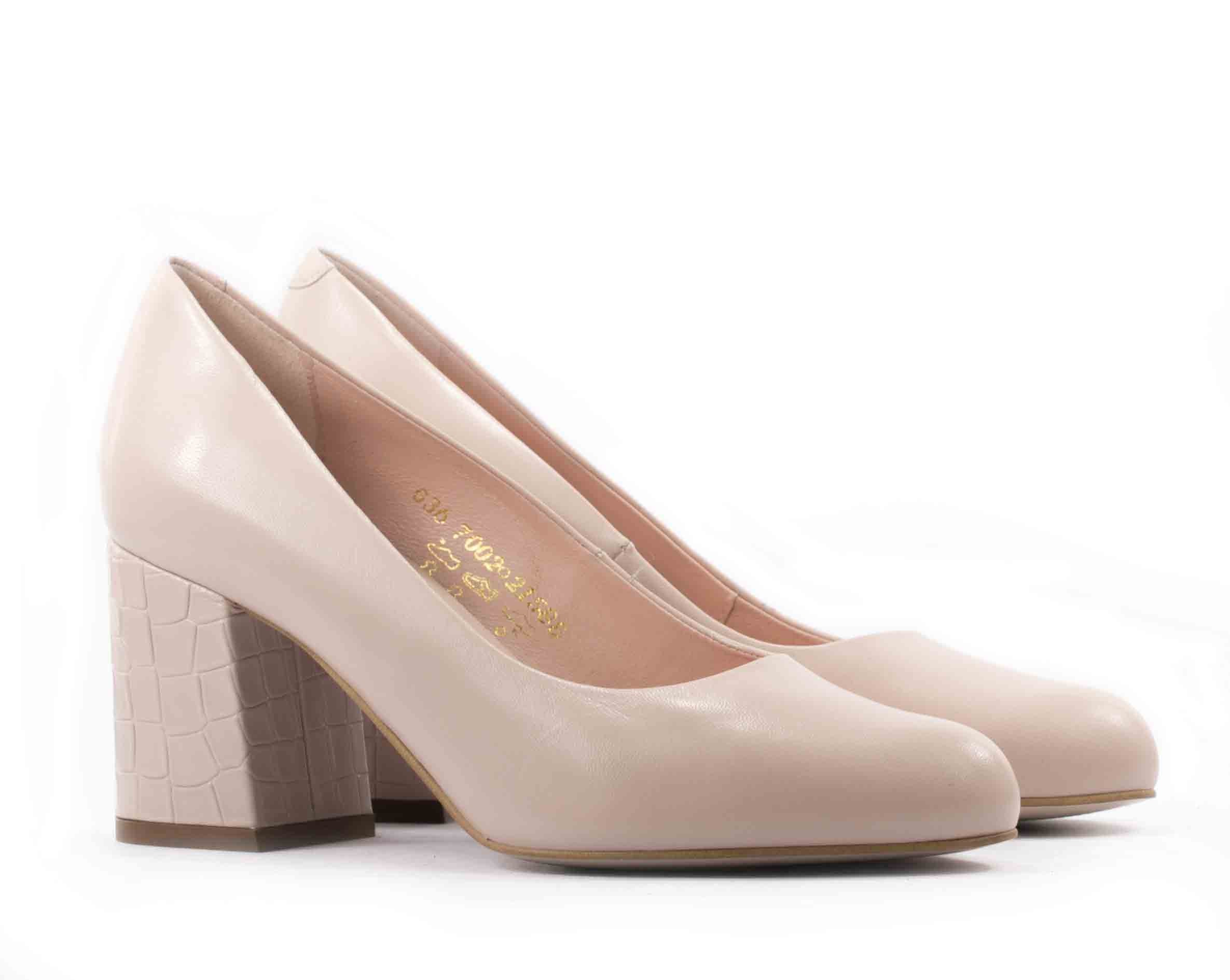 Женские Туфли модельные Натур. Кожа BEST BUT * 7002707/001 БЕЖ+КРОК