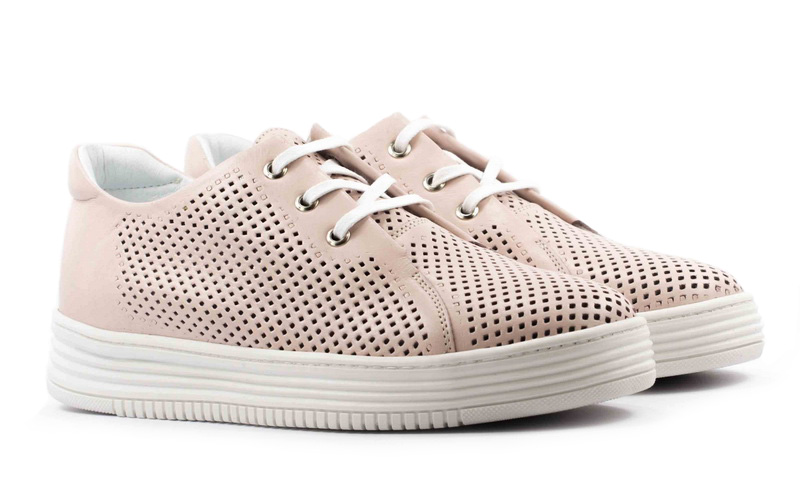 Женские Кеды Натур. Кожа KADAR * 00-0771003