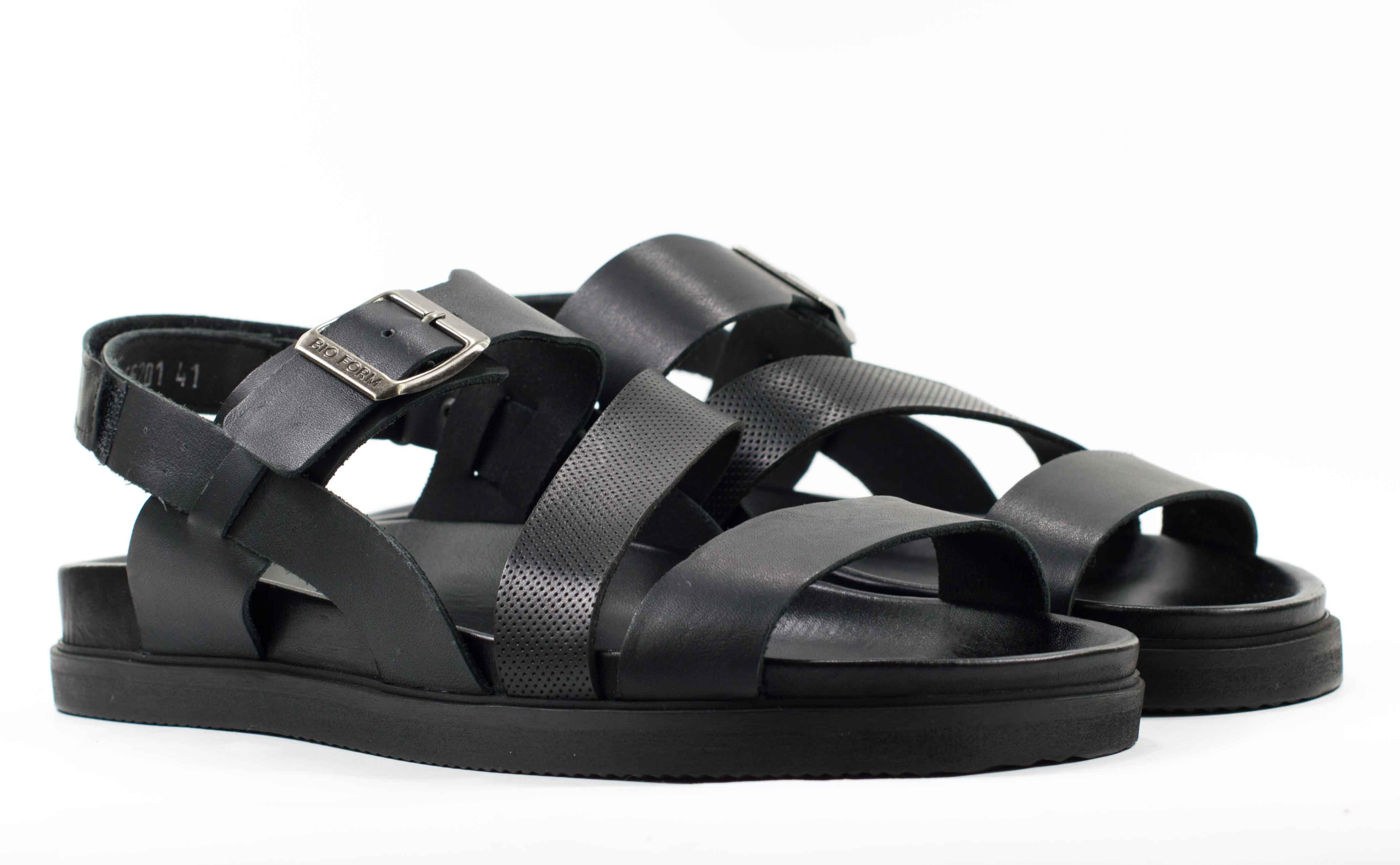 Мужские Босоножки Натур. Шкіра NIK * 06-0241