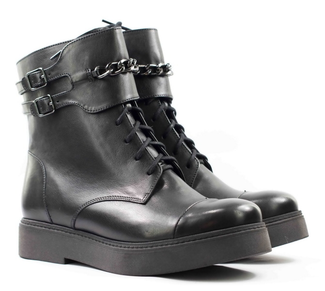 Женские Ботинки Натур. Кожа 7MIL * 1000156S-0101