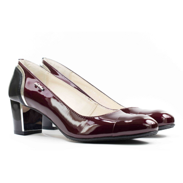 Женские Туфли лодочки Натуральный Лак STEPTER * 5286 Бордовые