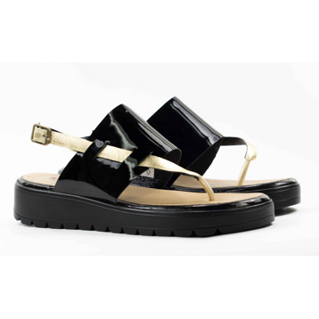 Женские Босоножки Натуральный Лак ROBSON * 4289