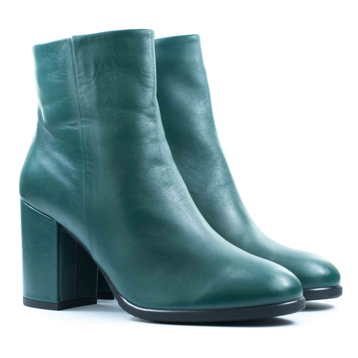 Женские Ботильоны Натур. Кожа STEPTER * 5870 Зелёные