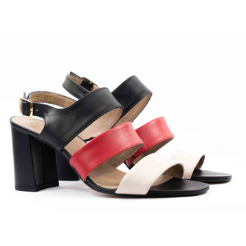 Женские Босоножки Натур. Кожа STEPTER * 6531 КРАСНЫЕ