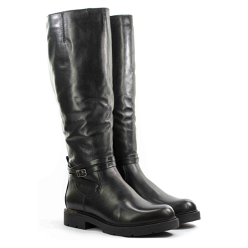 Женские Чоботи Натуральна шкіра SIMEN * 0789A Чёрные