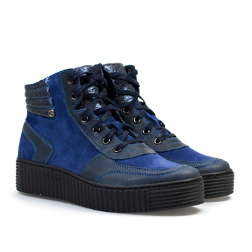 Женские Ботинки спорт Замша NIK * 08-0498-02-0-10