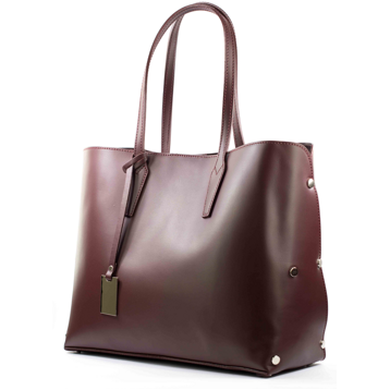 Женские Сумки Натур. Кожа EMANUELA FERRETTI * 4846 БОРДОВЫЙ