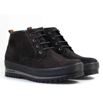 Мужские Ботинки Нубук BADURA * 4423-387