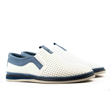 Мужские Мокасины Натур. Кожа KADAR * 2790948 БЕЛЫЙ