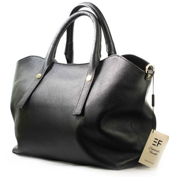 Женские Сумки Натур. Кожа EMANUELA FERRETTI * 6551 ЧЁРНЫЙ