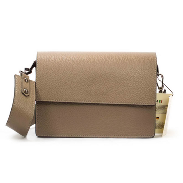 Женские Сумки Натур. Кожа EMANUELA FERRETTI * 85213  БЕЖЕВЫЙ