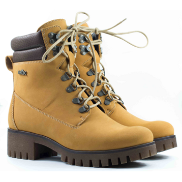Женские Ботинки Нубук NIK * 08-0345-405