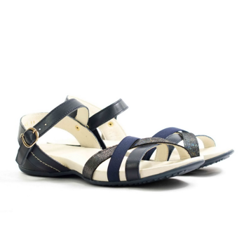 Женские Босоножки Натур. Кожа STEPTER * 6445 Синие