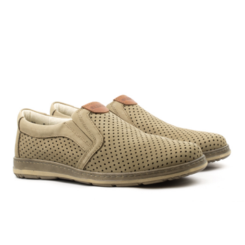 Мужские Мокасины Нубук LESTA * 4300-2-2540