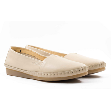 Женские Слипоны Натур. Шкіра LESTA * 4121-1-2648