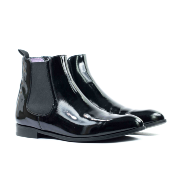 Женские Черевики челсі Натуральний лак  7MIL * 629127