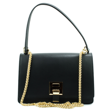 Женские Сумки Натур. Кожа EMANUELA FERRETTI * 85229 ЧЁРНАЯ