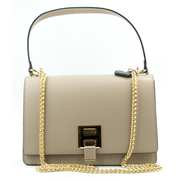 Женские Сумки Натур. Кожа EMANUELA FERRETTI * 85229 БЕЖЕВАЯ