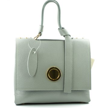 Женские Сумки Натур. Кожа EMANUELA FERRETTI * 6882 СЕРАЯ