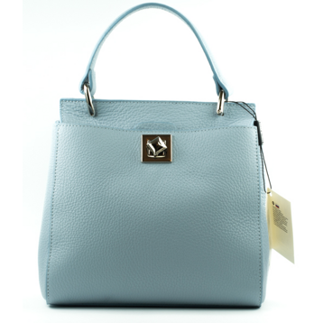 Женские Сумки Натур. Кожа EMANUELA FERRETTI * 6895 ГОЛУБАЯ