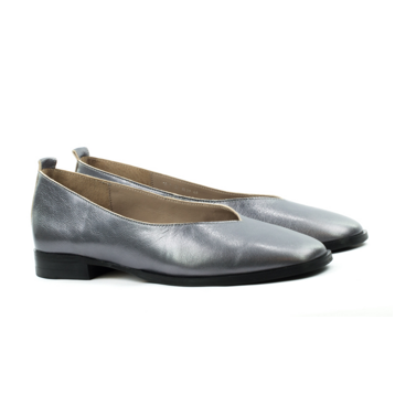 Женские Туфли комфорт Натур. Кожа 7MIL * 1077208A СЕРЫЕ