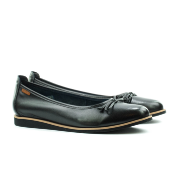 Женские Балетки Натур. Кожа NESSI * 77706 ЧЁРНЫЕ 3