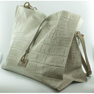 Женские Сумки Натур. Кожа EMANUELA FERRETTI * 6912 БЕЖЕВЫЙ