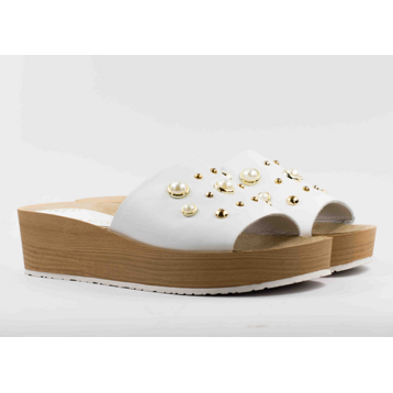 Женские Шлёпанцы Натур. Кожа NIK * 07-0316-01