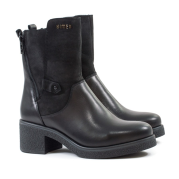 Женские Ботинки Нубук,Кожа SIMEN * 1762A