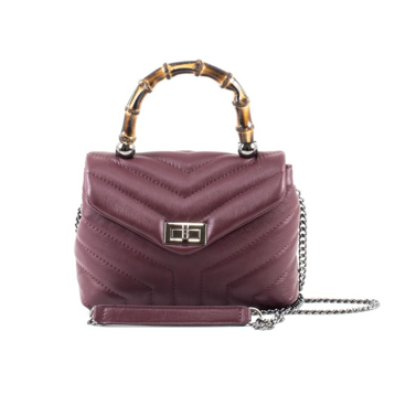 Женские Сумки Натур. Кожа EMANUELA FERRETTI * 854053134 БОРДОВЫЙ