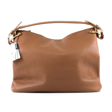 Женские Сумки Натур. Кожа EMANUELA FERRETTI * 85428 КОРИЧНЕВЫЙ