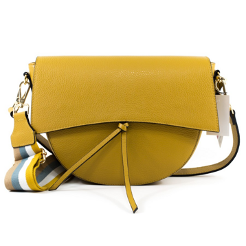 Женские Сумки Натур. Кожа EMANUELA FERRETTI * 85424 ГОРЧИЧНЫЙ
