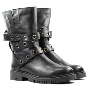 Женские Сапоги Натур. Кожа NESSI * 18420